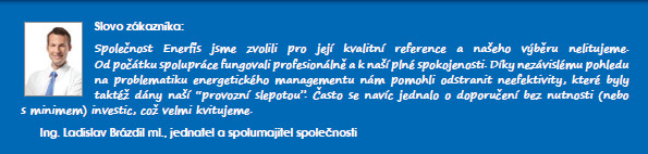 Energetická optimalizace průmysl Reference ZLKL